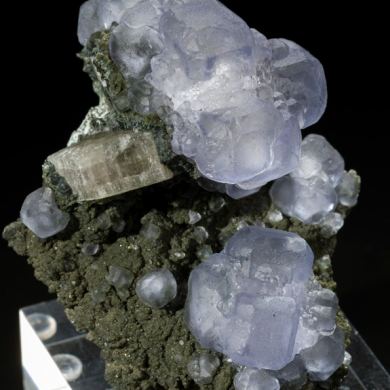 Fluorapatite & Fluorite from Panasqueira Mine in Portugal