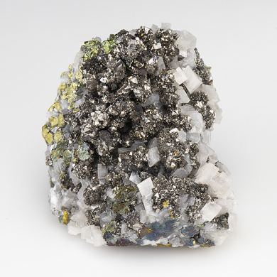 Siegenite with Chalcopyrite, Dolomite