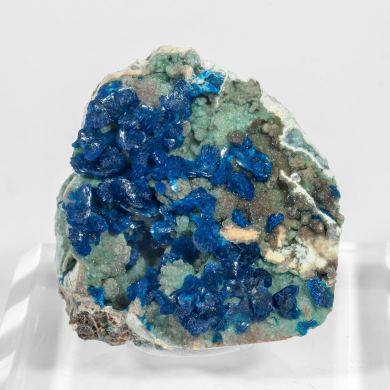 Veszelyite with Hemimorphite
