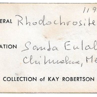 Rhodochrosite with Hisingerite-Neotocite (Series)