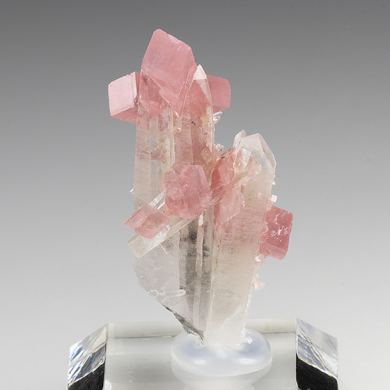 Rhodochrosite with Quartz