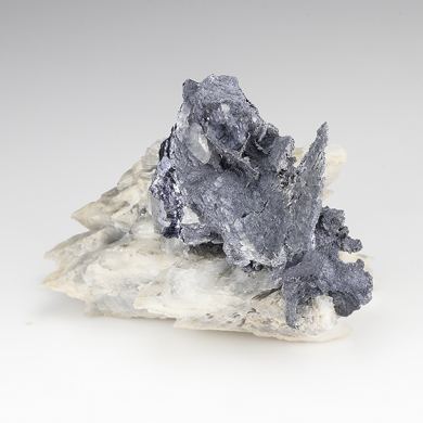 Galena with Calcite, Barite