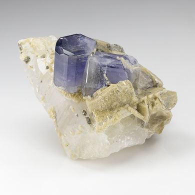 Fluorapatite with Quartz, Siderite, Marcasite