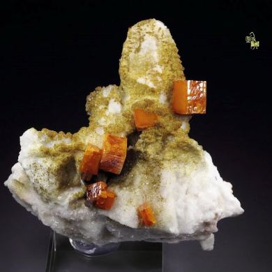 WULFENITE, ARAGONITE