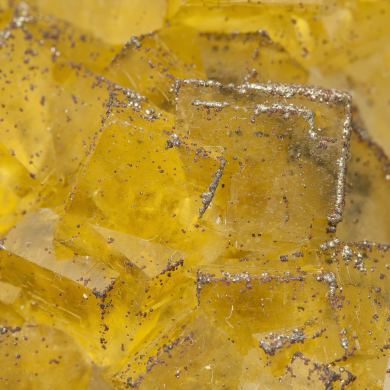 Fluorite with Pyrite inclusions