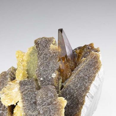 Barite with Calcite