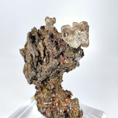 Native Silver on Copper