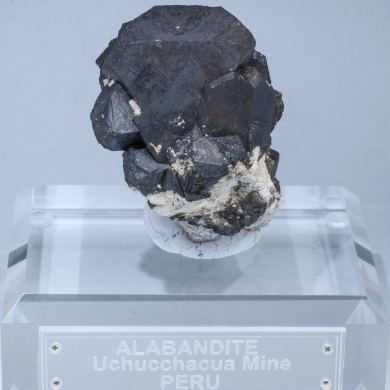 Alabandite with Calcite
