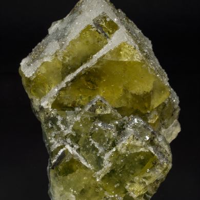 Fluorite with Quartz