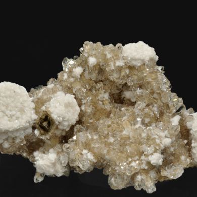 Bultfonteinite with Hydroxyapophyllite-(K) and Calcite