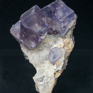 Fluorite with Calcite