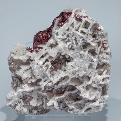 Cinnabar with Dolomite