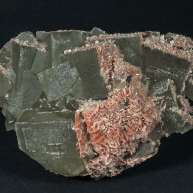 Fluorite with Quartz and Baryte