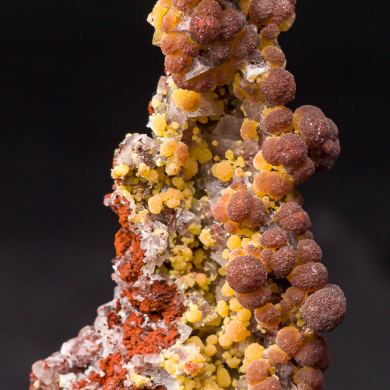 Mimetite with Calcite
