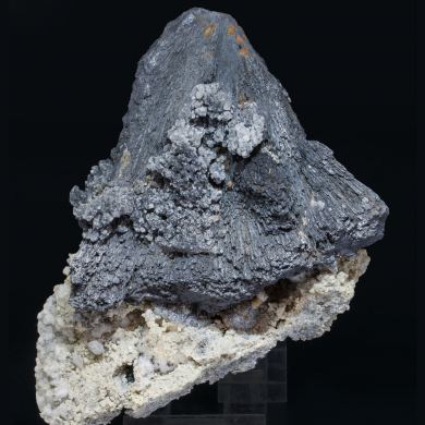 Berthierite with Calcite and Siderite