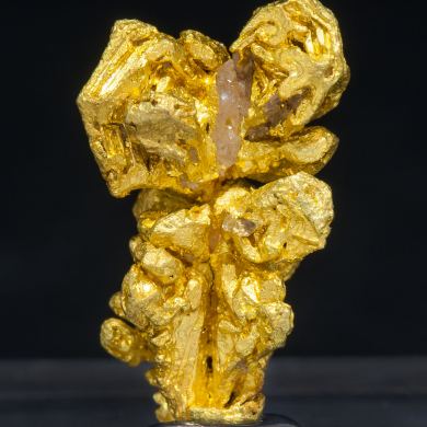 Gold (spinel twin)