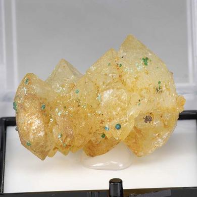 Philipsburgite with Malachite, Pseudomalachite, Quartz