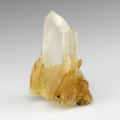 Quartz with Malachite, Duftite, Bindheimite, Brochantite