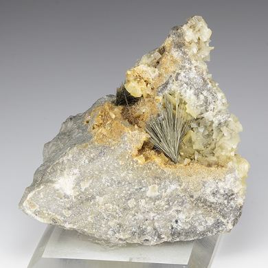 Millerite with Dolomite