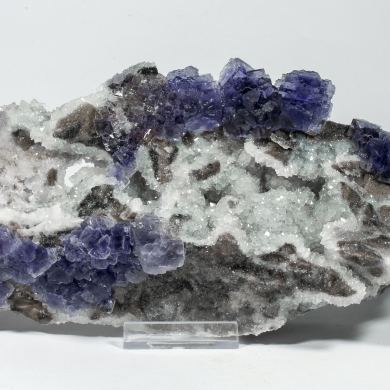 Fluorite with Quartz