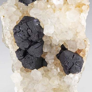 Fluorite with Quartz