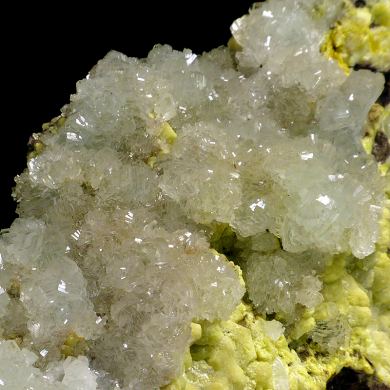 Mimetite, hemimorphite