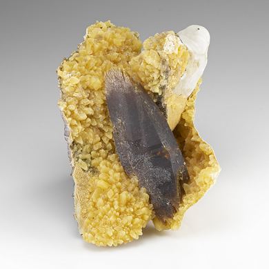 Barite with Calcite