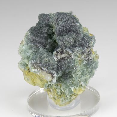 Hemimorphite with Chrysocolla, Quartz