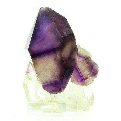 Amethyst Scepter + Quartz.