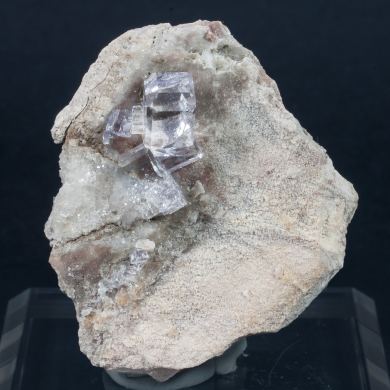 Fluorite with Quartz