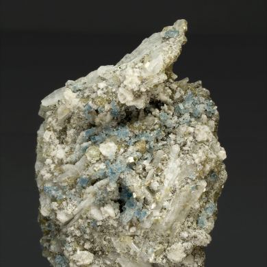 Fluorapatite with Bertrandite, Albite, Muscovite and Quartz