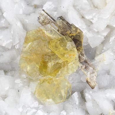 Bastnasite-Ce with Dissakisite-Ce