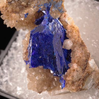 Linarite (rare and fine) - Grand Reef Mine, Laurel Canyon, Klondyke, Aravaipa Mining District, Graham County, Arizona, USA