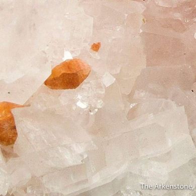 Florenceite-(Ce) on Magnesite with Uvite