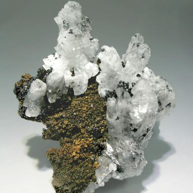 Descloizite with Calcite