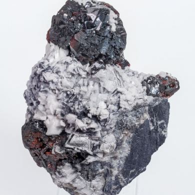 Sphalerite with Dolomite and Siderite