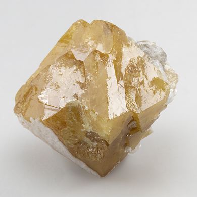Scheelite with Calcite