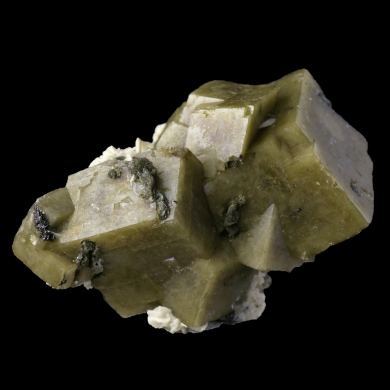 Twinned Siderite Mont St-Hilaire 