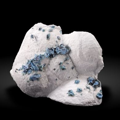Henmilite coated by Calcite and on Olshanskyite