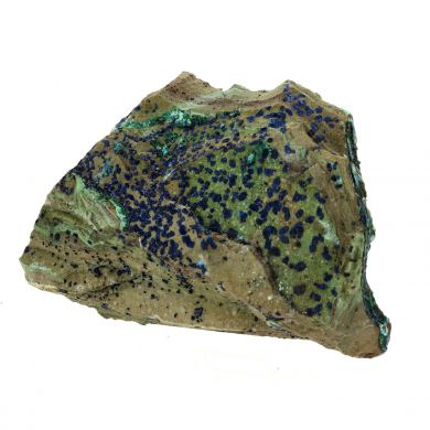 Cornetite + Chrysocolla.