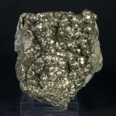 Pyrite with Baryte
