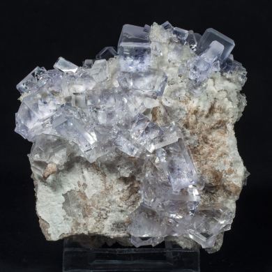Fluorite with Calcite