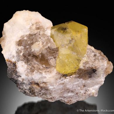 Londonite on Feldspar