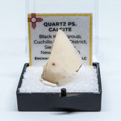 Quartz ps. Calcite