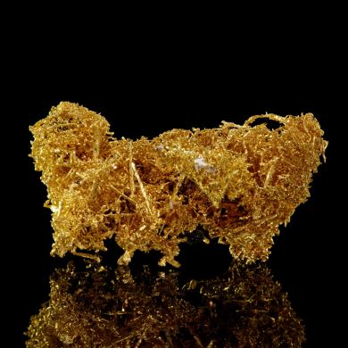 Wire Gold with Ferberite