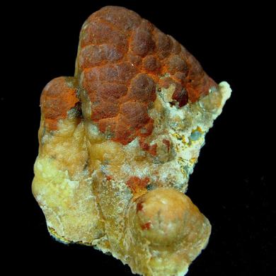 Smithsonite pseudomorph after Calcite