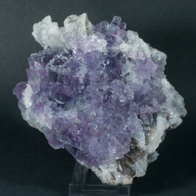Fluorite with Quartz
