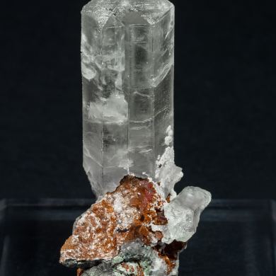 Aragonite with Quartz (variety hematoide)