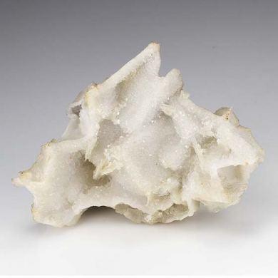 Quartz-casts-after-Fluorite with Barite