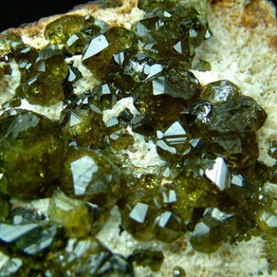 Andradite, var. Topazolite